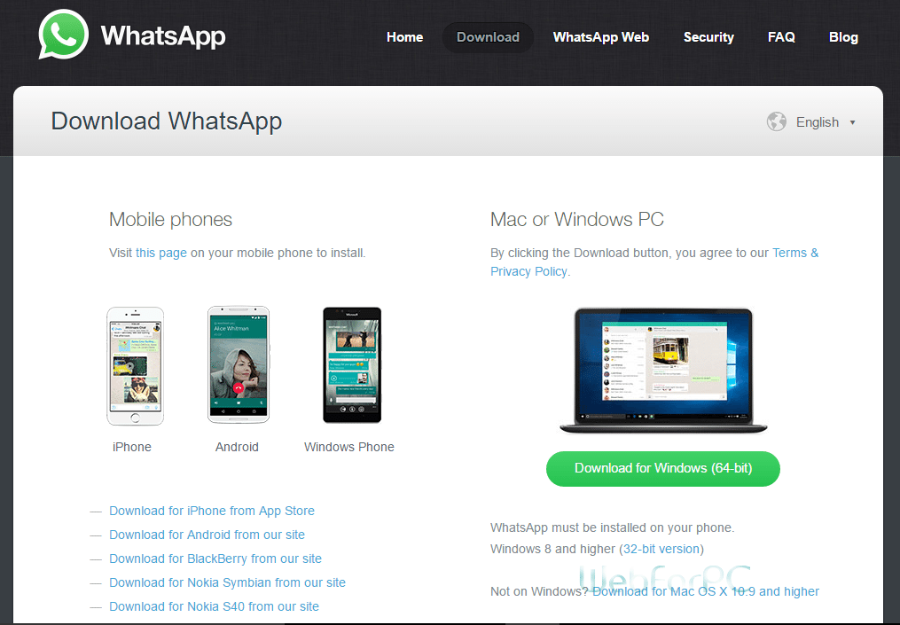 whatsapp for microsoft